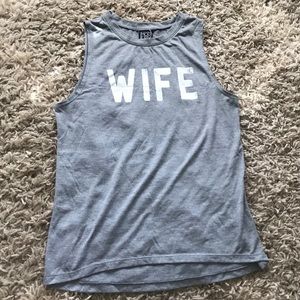 “Wife” muscle tank